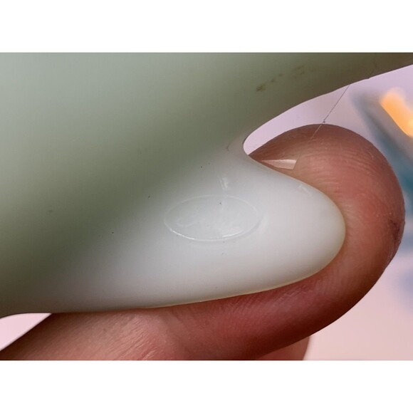 Fenton Satin Art Glass Bird of Happiness Hand Painted Blue Roses Paperweight - Picture 7 of 8